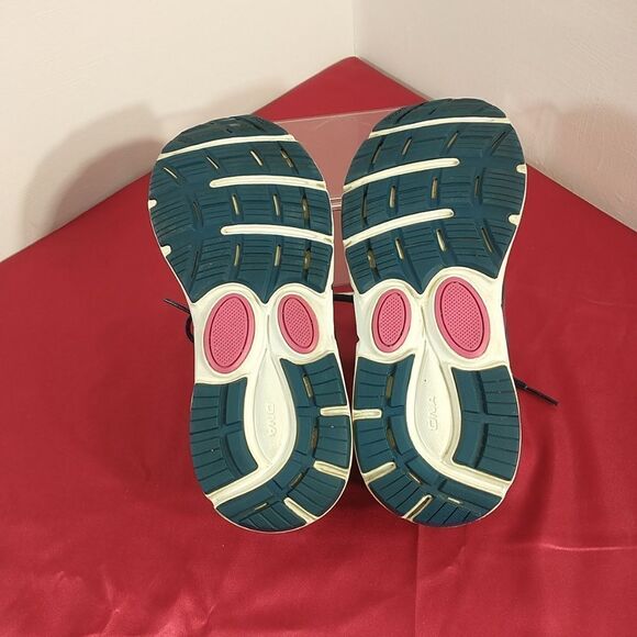 Brooks Navy and Pink Running ShoesBrooks Dyad 11 Womens 9B Shoes Blue Running - Picture 7 of 9